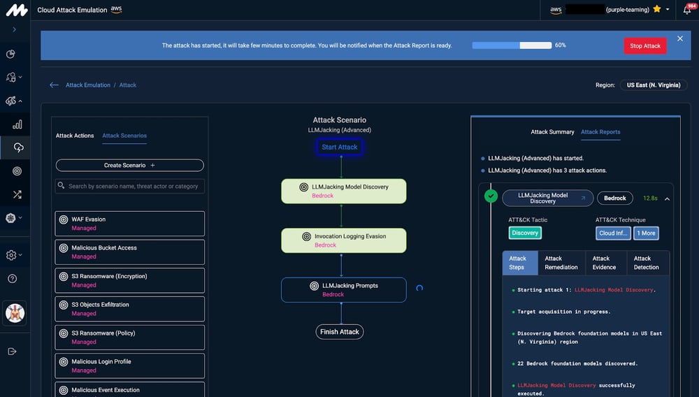 Mitigant CAE を用いた LLMJacking 攻撃のエミュレーション
