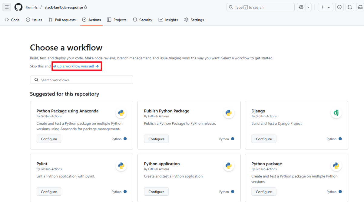 Github Actionsを使ってLambdaの更新を自動化してみた
