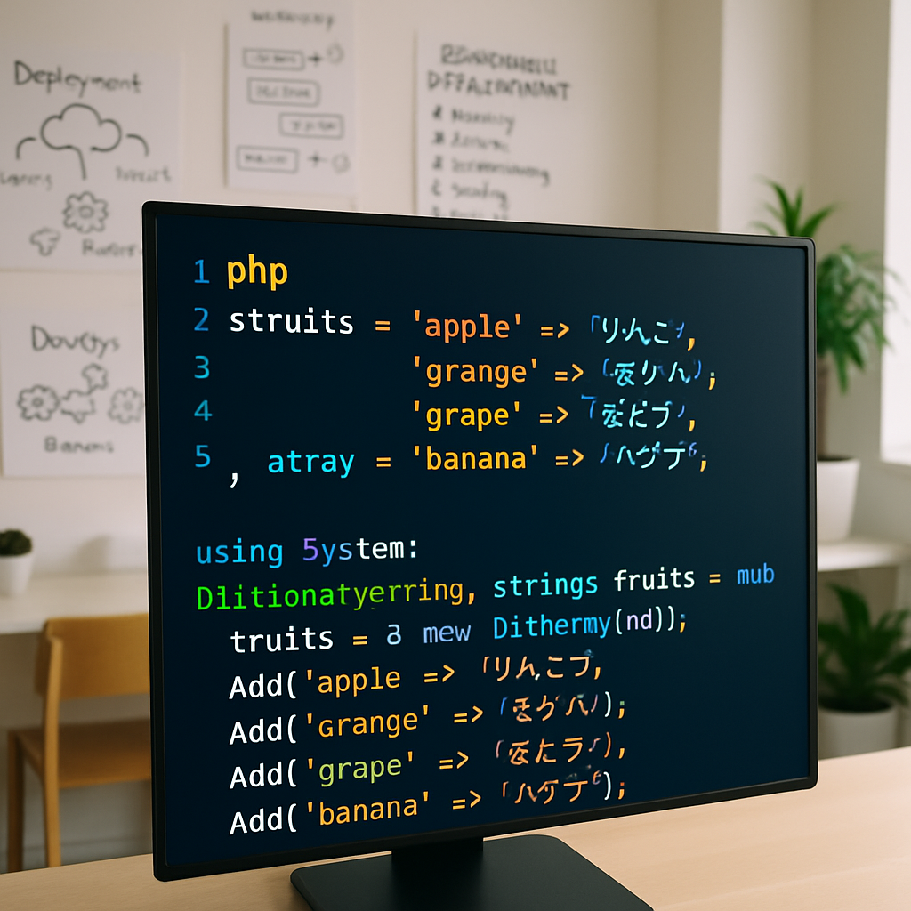 PHP の連想配列っぽいことを、C# で書いてみる